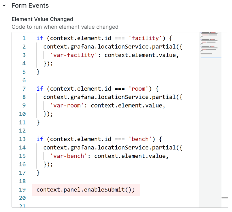 Modify the JavaScript code to enable the 'Submit' button.